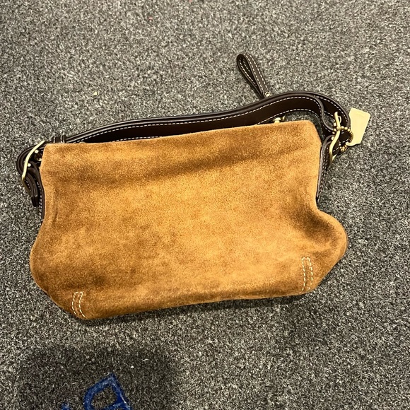 Coach suede mini bag - Picture 2 of 5